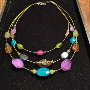 Multi layer necklace